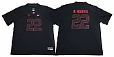 Alabama Crimson Tide 22 Najee Harris Black College Football Jersey,baseball caps,new era cap wholesale,wholesale hats